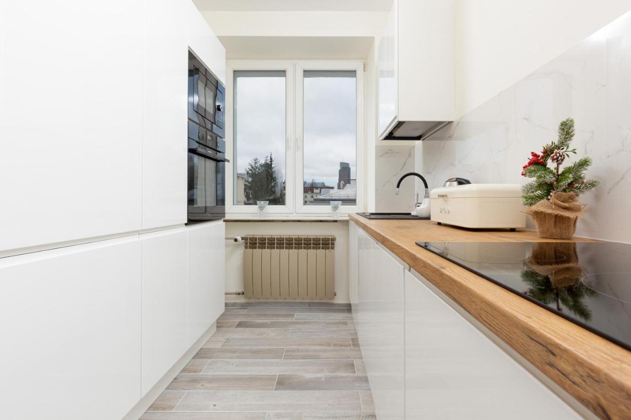 City Center Apartment Elektoralna By Noclegi Renters Warschau Exterior foto